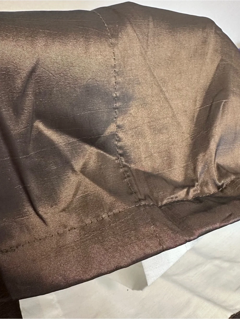 Peri Homeworks Collection Dark Bronce Curtain Panels  53” X 83”
